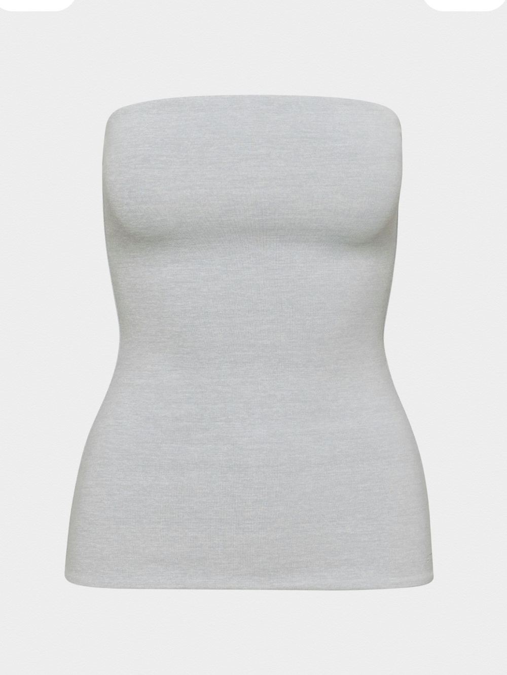 Aritzia Original Contour Appeal High Hip Tube Top Heather Chrome Gray XS New